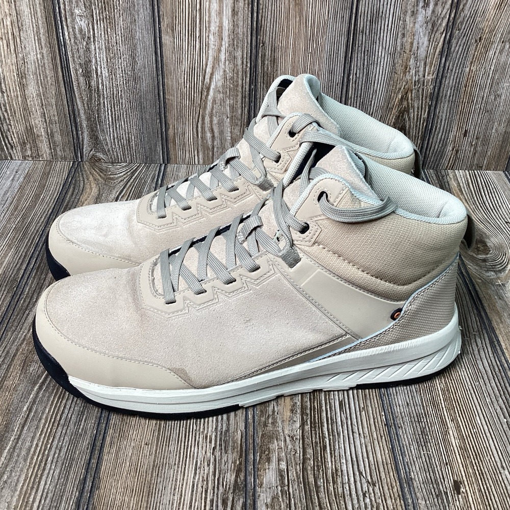Bogs Mens Slate Sand Tan Comp Toe Work & Safety Boots 78991CT-262 Size 11.5 M